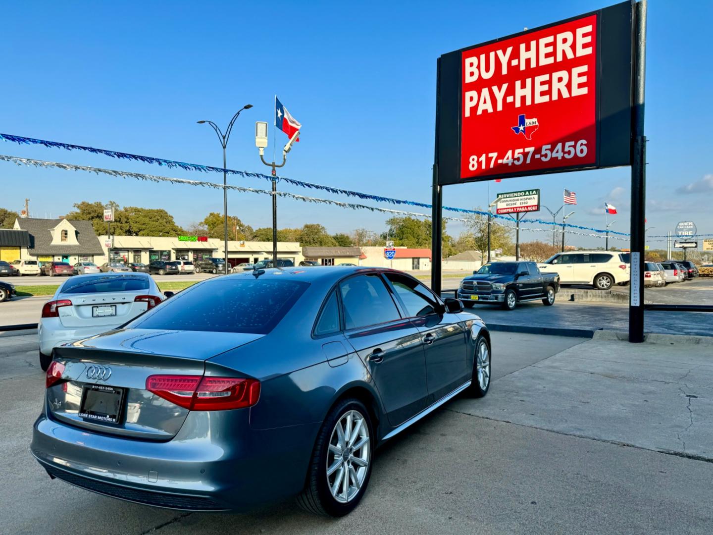 2016 GRAY AUDI A4 PREMIUM (WAUAFAFL3GN) , located at 5900 E. Lancaster Ave., Fort Worth, TX, 76112, (817) 457-5456, 0.000000, 0.000000 - This is a 2016 AUDI A4 PREMIUM 4 DOOR SEDAN that is in excellent condition. There are no dents or scratches. The interior is clean with no rips or tears or stains. All power windows, door locks and seats. Ice cold AC for those hot Texas summer days. It is equipped with a CD player, AM/FM radio, AUX - Photo#6